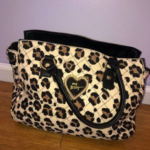 Betsey Johnson Leopard Purse